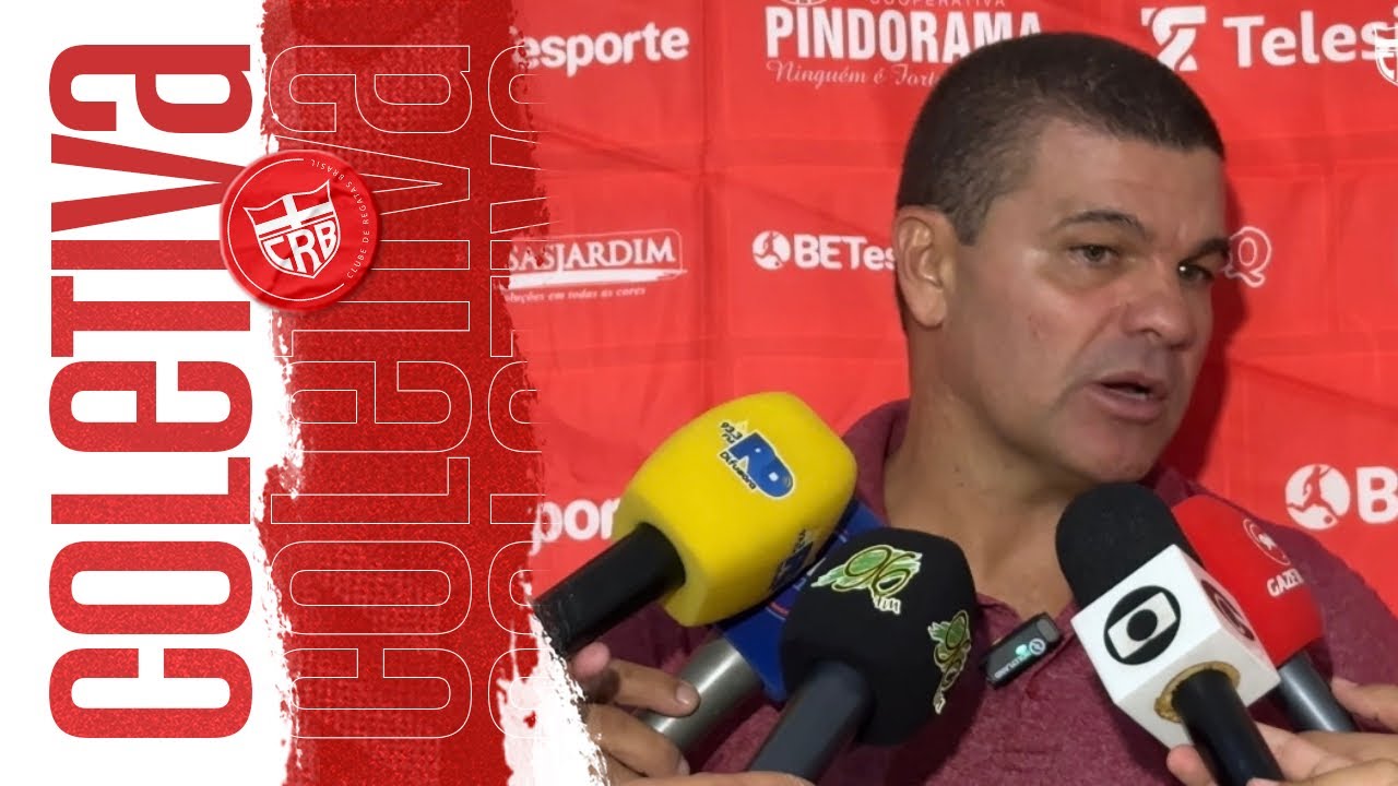 COLETIVA - UMBERTO LOUZER FALA APÓS PARTIDA CONTRA O ASA