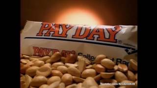 Pay Day Candy Bar Commercial (1984 - 720p HD Remaster)