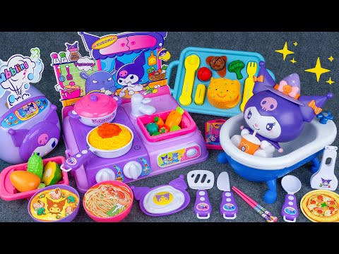 60 Minutes Ultimate Cooking Toys Playset, Unboxing Kuromi Kitchen Set Collection ASMR | Tina Review