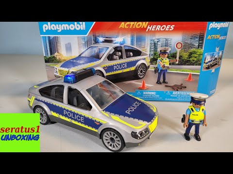 Playmobil Police Patrol Car 71729 Police Car seratus1 unboxing