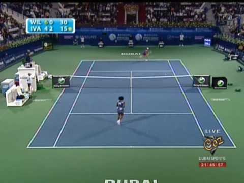 Serena Williams & Ana Ivanovic WTA Dubai 2009