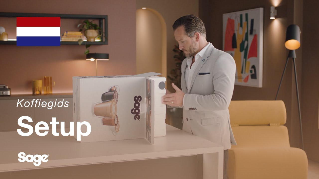 Instructiegids Breville koffie - Uitpakken en onderdelen