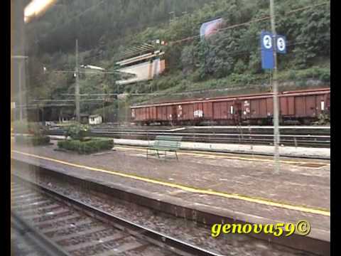 Da Brunico a Bolzano su Etr 155 Stadler.