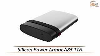 Silicon Power Armor A85 4 TB Silver (SP040TBPHDA85S3S) - відео 1