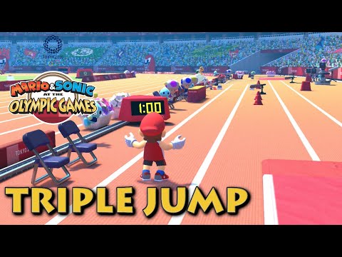 Mario & Sonic at the Olympic Games: Tokyo 2020 - Triple Jump (All Characters)