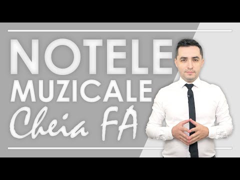 In sfarsit, NOTELE din CHEIA FA!