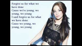 Tulisa Contostavlos We are young lyrics