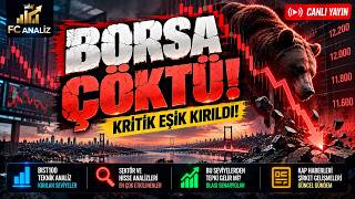BIST100’de Sert Çöküş! MSCI Kararı Sonrası Borsa Nereden Döner? | Hisse Analizle