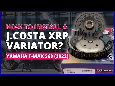 [TUTORIAL] How to Install a J.Costa XRP Variator? | Yamaha T-MAX 560 (2022)