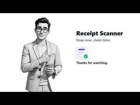 Receipt Scanner - Easy Claim video thumbnail