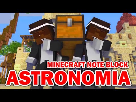Minecraft Coffin Dance Song "Astronomia" Minecraft Note Block cover By Tony Igy (Real Full Version)