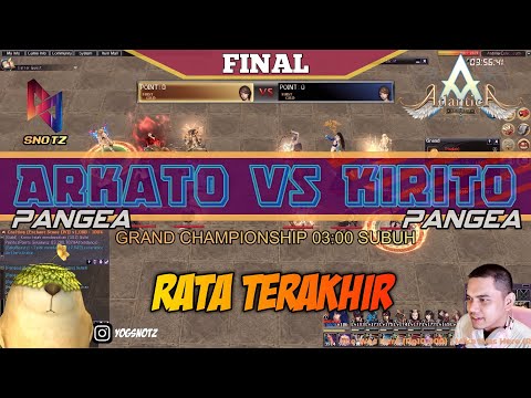 GRAND CHAMPIONSHIP [SUBUH] Arkato VS Kirito 16/4/2023 - Atlantica Rebirth Indonesia