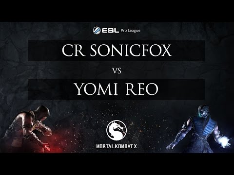 ESL MKX Pro League Season One Finals: RO 16 - cR SonicFox VS YOMI REO