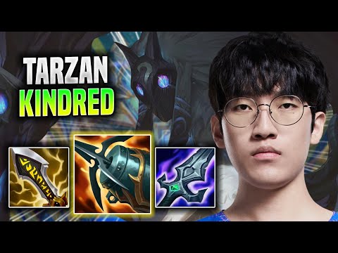 TARZAN IS A MONSTER WITH KINDRED! - LNG Tarzan Plays Kindred JUNGLE vs Hecarim! | Season 2022