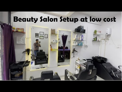 Beauty salon setup at low budget