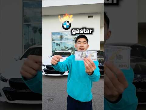 ¿Puedo gastar 100 DÓLARES en BMW? 💵 #shorts #bmw