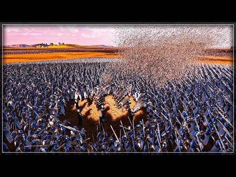 10 Ultra Super Archers Defended By Knights Vs 1 Million Orc's - Ultimate Epic Battle Simulator 2