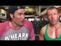 Mike O'Hearn & Matt Green training for stubborn biceps