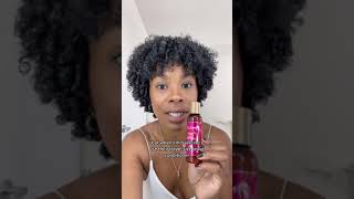 My Curly Haircare Routine While Traveling #curlyhairroutine #naturalhaircare #travelproducts