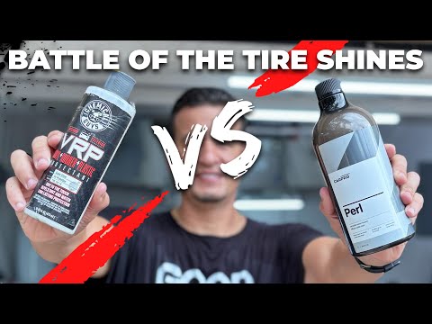 The Best TIRE SHINE for Your Car! Chemical Guys VRP or CarPro PERL?
