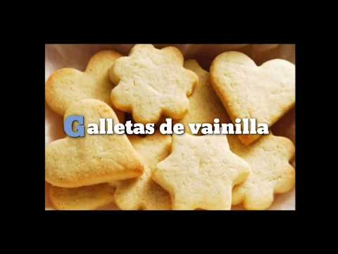 GALLETAS DE VAINILLA SUPER FACILES Y RICAS!