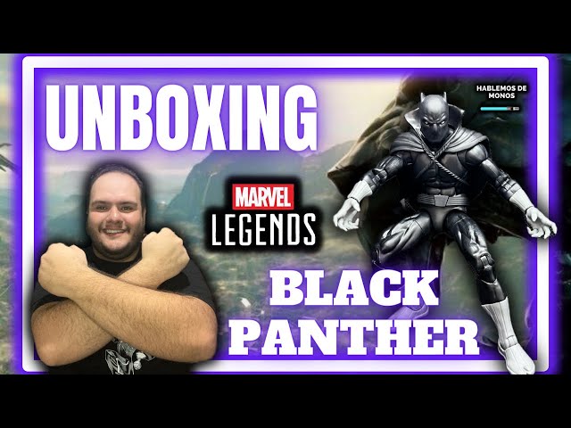 Vídeo relacionado con Marvel Legends Series, Black Panther, Figura Coleccionable de los cómics a Escala de 15 cm