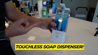 Humutan Rechargeable and Touchless Liquid Dish Soap Dispenser Review