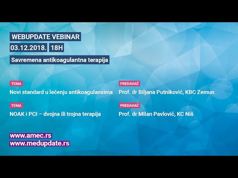 WEBUPDATE 2018 - Savremena antikoagulantna terapija