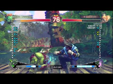 nocturnal_rites- [Blanka] Vs spDeeJay [Dee Jay] SSF4 AE 2012 Ranked Matches - PSN