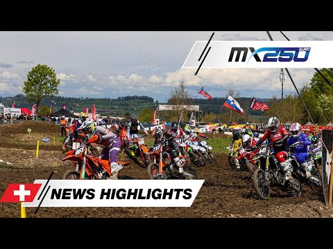 News Highlights EMX250 Race 2 | 2025 MXGP of Switzerland Presented by iXS