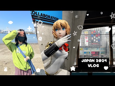 Japan Vlog 2024: Aquapark, Persona Cafe, and Gundam Factory