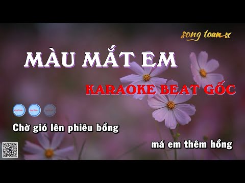 [Karaoke] MÀU MẮT EM - Jack (J97) | Full Beat