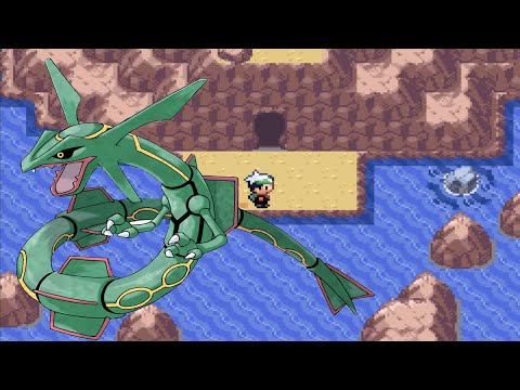 How to catch Rayquaza in pokemon sapphire/ruby/emerald