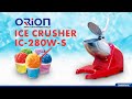  Ice Crusher Mesin Gilingan Es Mesin Es Serut Orion Ic-280W-S 5