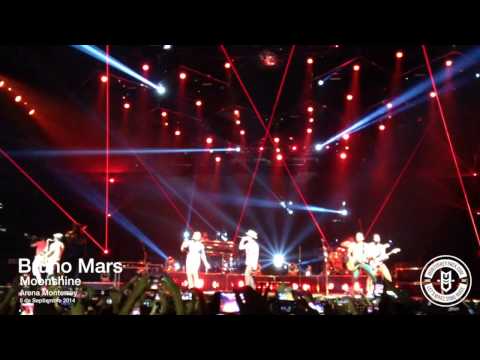 Bruno Mars - Moonshine - Arena Monterrey (5-Sep-2014)