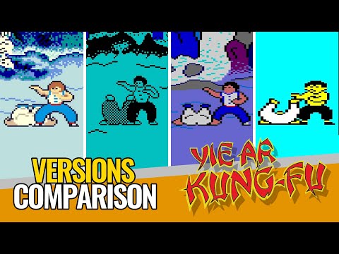 🤜 Yie Ar Kung Fu 🤛 Versions Comparison ▶ Evolution through its Ports