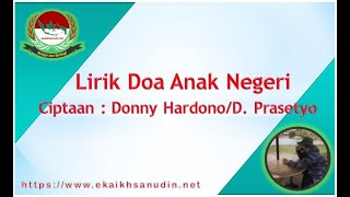 Download lagu Doa Anak Negeri Ciptaan Donny Hardono - D. Prasetyo mp3