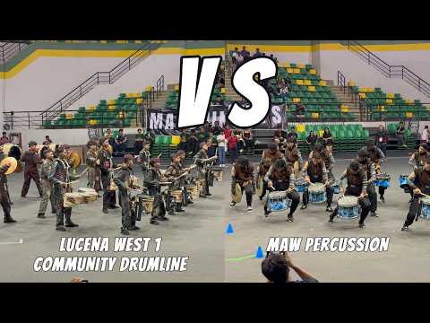 Lucena West 1 Community Drumline VS Maw Percussion | Drumline Battle 2026 | Final Round