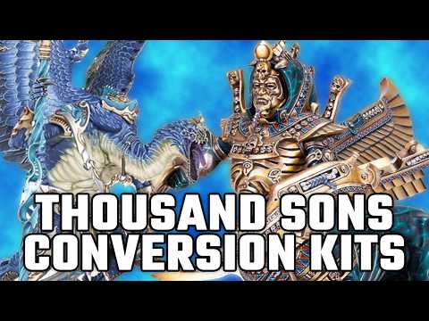 Awesome Thousand Sons conversion kits, bits and proxies