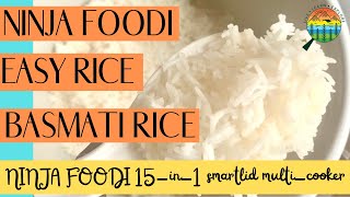 Ninja Foodi White Basmati Rice - Rice in Ninja Foodi MAX UK - Ninja Foodi Rice UK