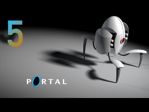 Let's Play Portal (Blind) - E05 - SO THERE IS CAKE! YAY!
