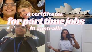 6 Certificates to Help You Land Jobs FAST in Australia as an International Student