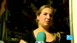 Preparando las barracas de San Fermín, 3 de julio 2011