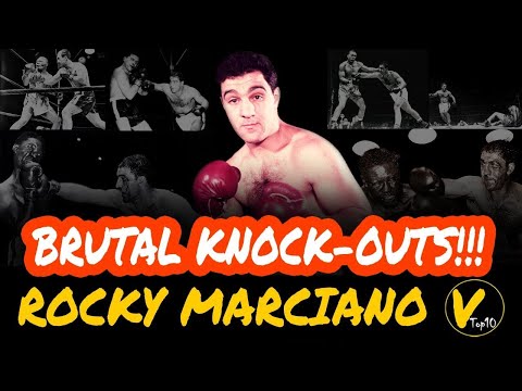 10 Rocky Marciano Greatest Knockouts