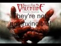 bullet for my valentine not invincible lyrics
