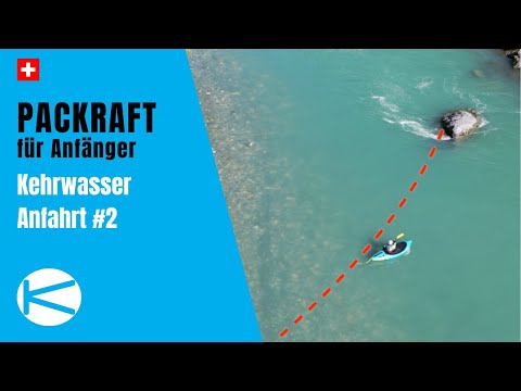 Eddy approach with the packraft