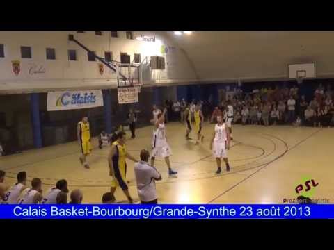 Résumé Calais Basket - UBGSP Préparation 23/08/2013