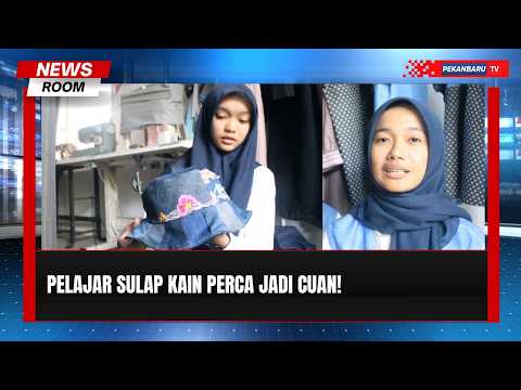 Dari Limbah Jadi Cuan, Pelajar Payakumbuh Sulap Kain Bordir Jadi Fesyen