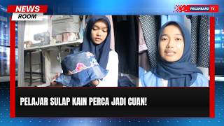 Dari Limbah Jadi Cuan, Pelajar Payakumbuh Sulap Kain Bordir Jadi Fesyen