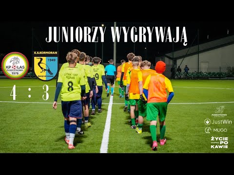SKRÓT MECZU JUNIOR MŁODSZY : LAS PUSZCZYKOWO - KORMORAN ŚWIĘCIECHOWA (4:3) | MECZ SPARINGOWY
